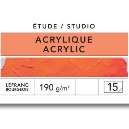 Blocco Studio Acrilico LeFranc Bourgeois